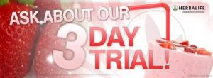 three day trial